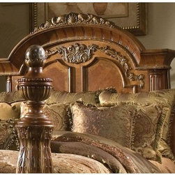 AICO Furniture - Villa Valencia Poster Headboard -72015T-55/72015B-5-55/72015 - Headboards