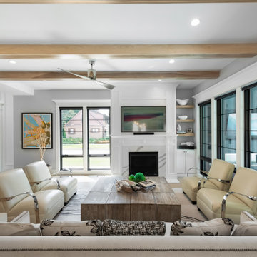 Modern Eagle Farmhouse Great Room