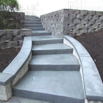 Stamped Concrete- Steps and Walkways