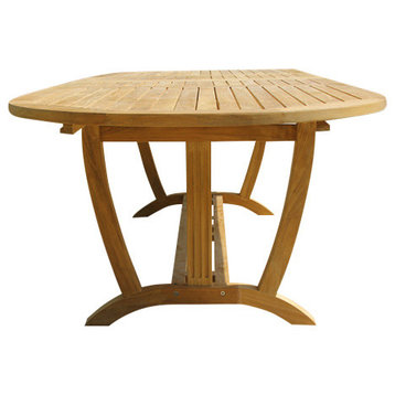 Deluxe Oval Extension Table Large