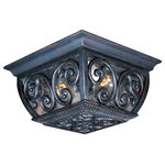 Maxim Lighting International - Newbury 2-Light Outdoor Ceiling Mount - Create a welcoming exterior with the Newbury Outdoor Ceiling-Mount Fixture. This 2-light fixture is finished in a unique color and shines to illuminate your home's porch and landscaping. Hang this fixture outside your front door or above a small table on your porch for a cozy outdoor seating area.