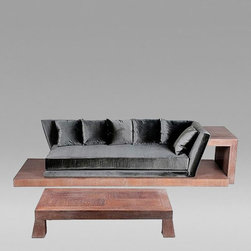 Opium Den Sofa and Low Table - Living Room Furniture