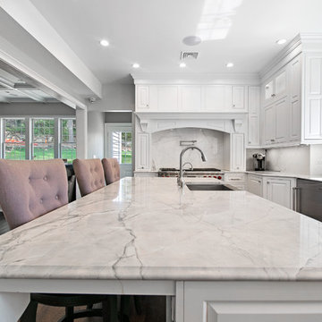Custom Inset Kitchen Renovation Essex Fells NJ