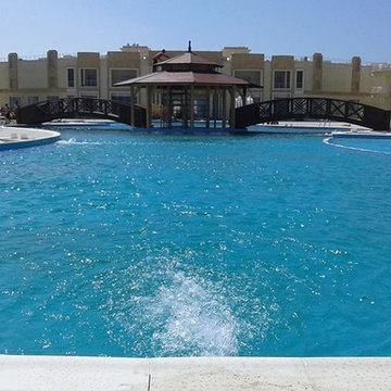 كافتريا حمام السباحة اللاجون  مرسى مطروح