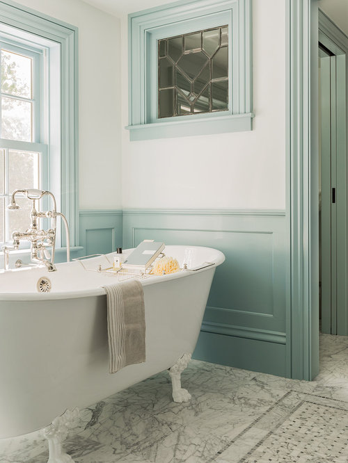 Blue Wainscoting | Houzz