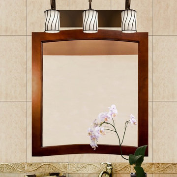 Wire Glass Victoria Bath Bar, Cylinder With Flat Rim, Opal Glass