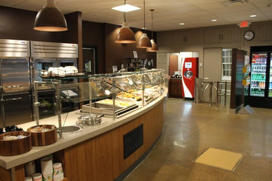 Example of a kitchen design in Boston