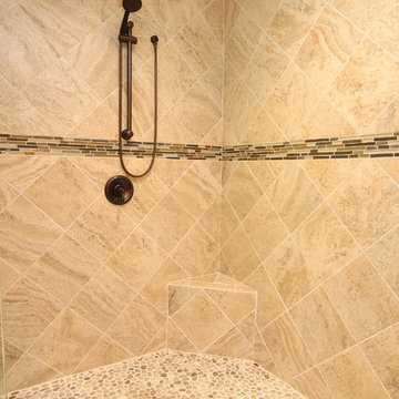 Corner Shower Bathroom Remodel