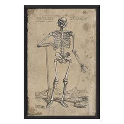 The Artwork Factory - Humanis Corporis Ossium Print - Prints And Posters
