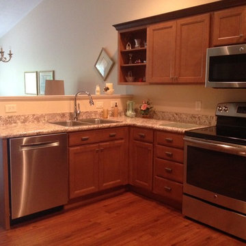Maple cabinets
