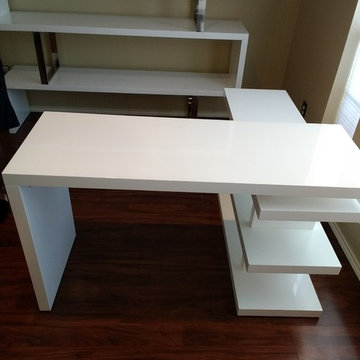 Swing Desk & Briton Bookcase
