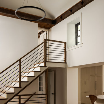 Wrightstown Modern Barn Conversion with Cottage Renovations