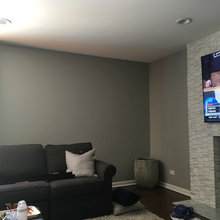 family room left of tv