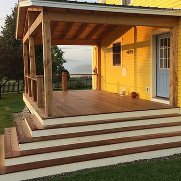 Timber-Framed Porch