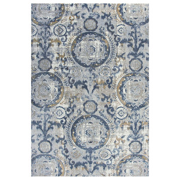 Rizzy Home Bristol Collection, 5'3"x7'6" Rug