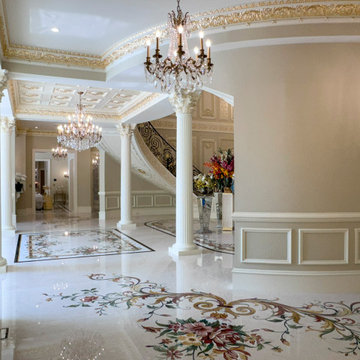 Project #135 | A Vibrant Double Curved Staircase
