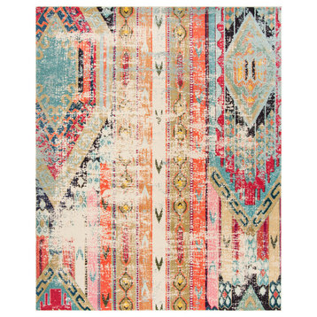 Safavieh Monaco Collection MNC222 Rug, Multi, 5'1" X 7'7"