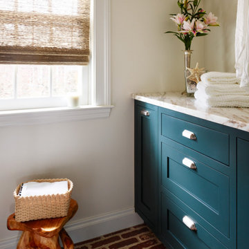 Vintage Colonial Laundry Room in New England