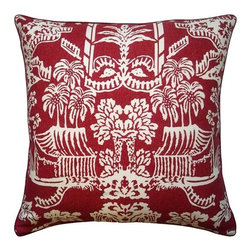 Lhasa Red Pillow - Decorative Pillows