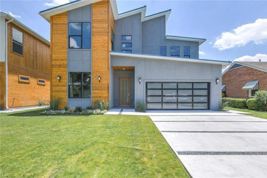 Example of a minimalist home design design in Dallas