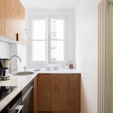 Un appartement sombre qui mue en cocon lumineux, moderne et élégant