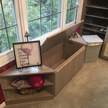 Totally Custom Walk-in Closet