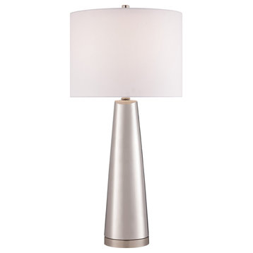 Lite Source LS-23200SILV Tyrone - One Light Table Lamp