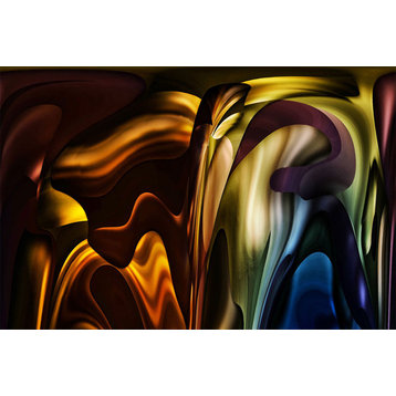 Modern Abstract Fine Art Metal Print, Any Size, 24x16