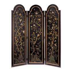Inviting Home Inc. - Arched Top Folding Screen - Screens And Room Dividers