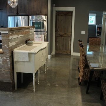 Residential Satin Sheen Polished Concrete