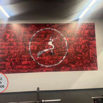 Snap Fitness Interior Paint Job