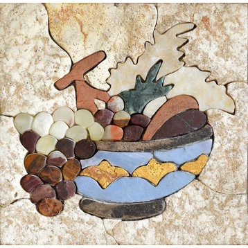 Mosaic Patterns, Prehistoric Ciotola, 12"x12"