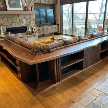 Black Walnut Sofa Table