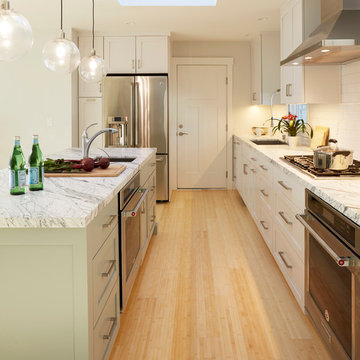 Bright Mid-century Kitchen Remodel