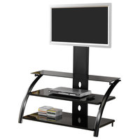 Emma Mason Signature Charmaine TV Stand, Black, COA0541