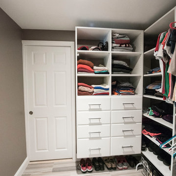 Media Rose Tree Closet and Master Bathroom Renovation