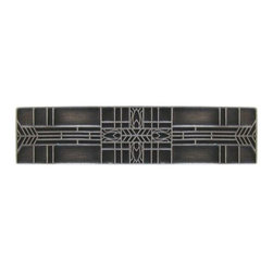 Inviting Home Inc. - Prairie Tulip, Antique-Style Pewter - Cabinet And Drawer Handle Pulls