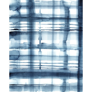 Blue Lines III, 24"x30", Gallery Wrapped