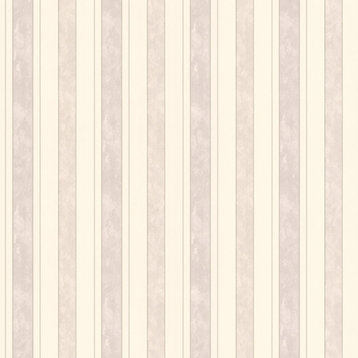 Kingsbury Mauve Satin Stripe Wallpaper
