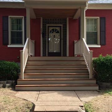 Charming Front Porch Remodel