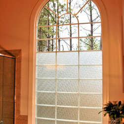 Sparkel - Bath Window - Stained Glass Panels