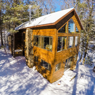 Concrete Log Siding Homes