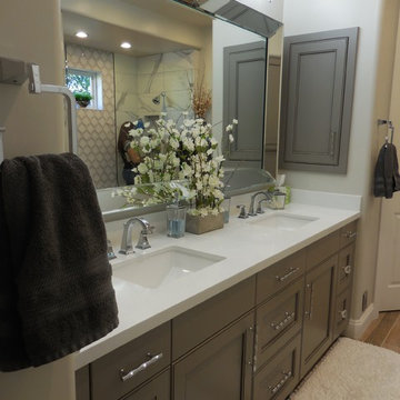 Transitional Glam Master Suite