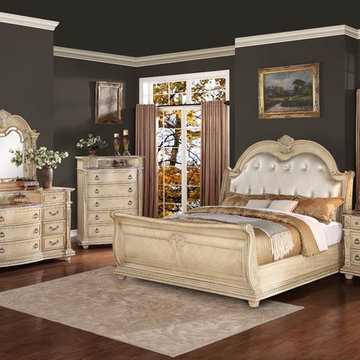 Palace II Sleigh Bedroom Set (5 PC)
