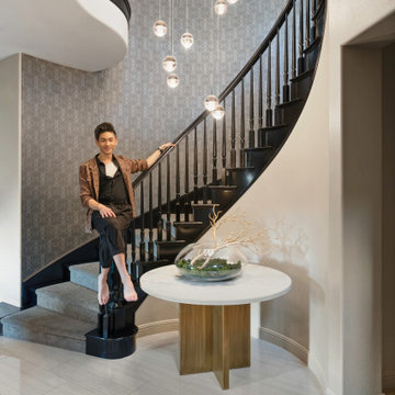 Porter Ranch, CA. Contemporary Glam Design