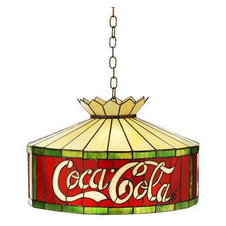 16 Wide Coca-Cola Pendant - Traditional - Pendant Lighting - by ...
