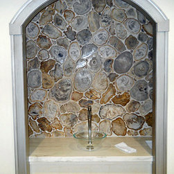 Petrified Wood Tile, round - Park City, UT - Wall And Floor Tile