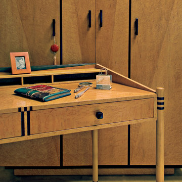Birdseye Maple Desk