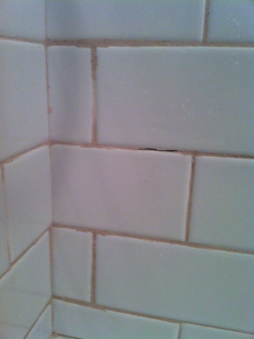 Help Poor Grout Job By Contractor, How To Fix Holes In Tile Grout