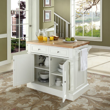 Kitchen Carts and Butcher Block Islands